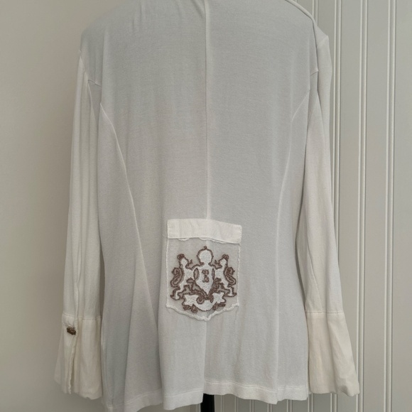 Italian designer Silk Blend Jacket - Picture 3 of 5